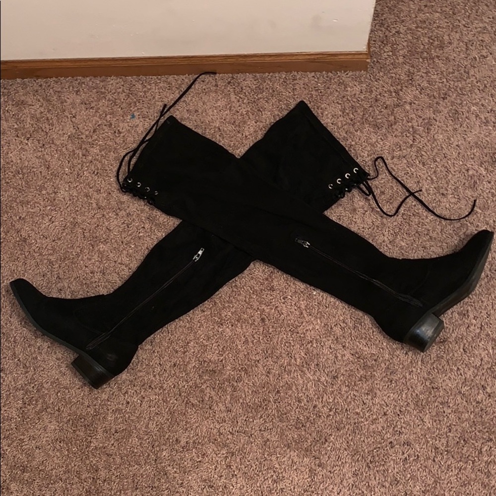 Thigh high Abbie boots!